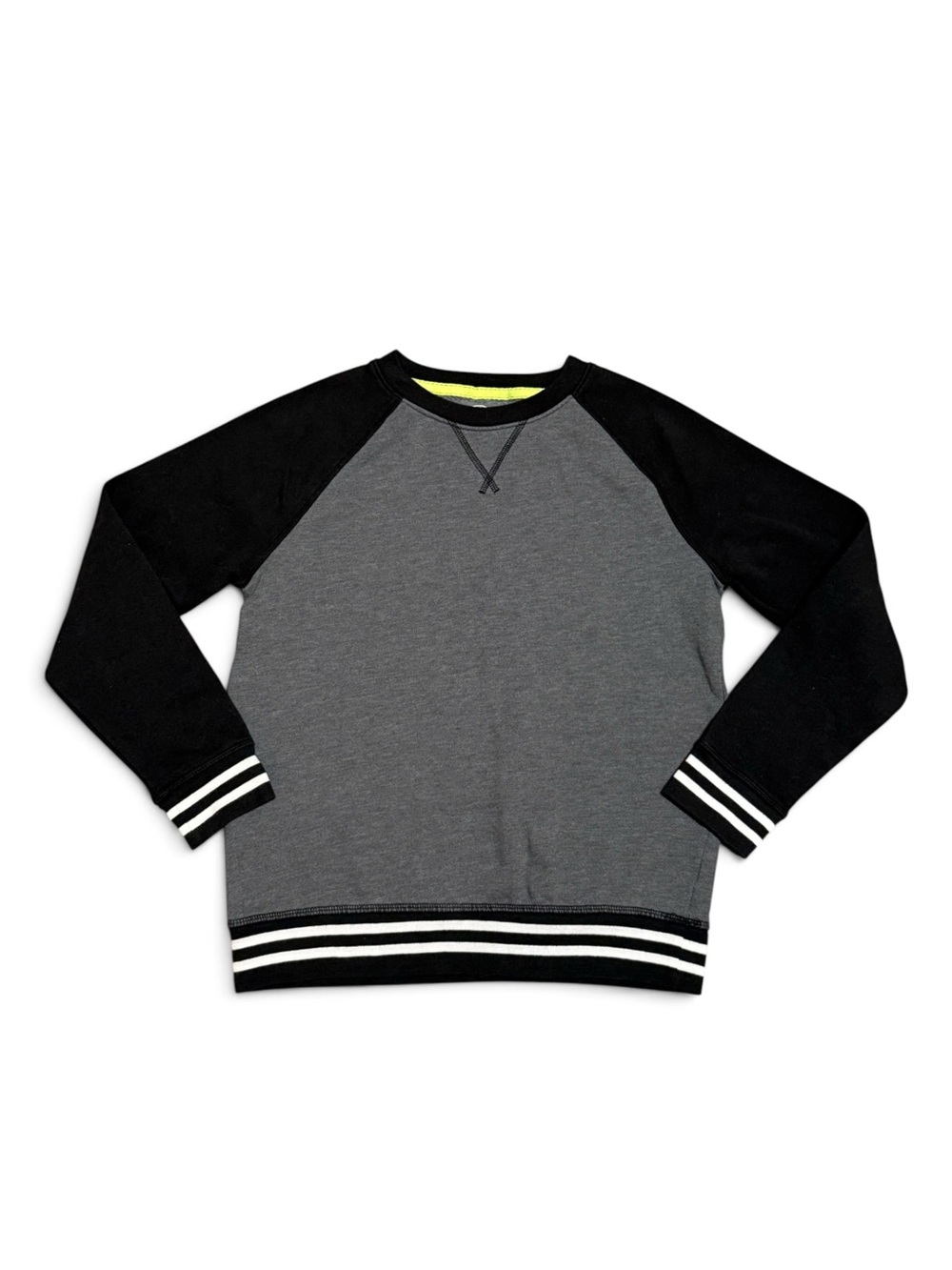 Kid’s Athletic Works Fleece Crew Large 10-12 Grey